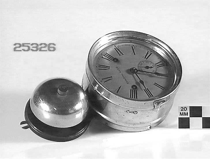 Marine Clock Seth Thomas Clock Co, Thomaston, Connecticut, circa 1890