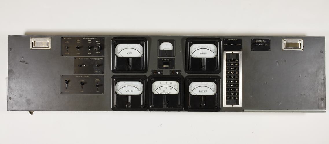 Control Panel - Network Analyser, Westinghouse Electric Corporation, Pittsburgh, USA, 1950