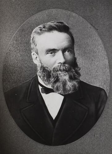 Photograph - H. V. McKay Massey Harris, Portrait of Nathaniel McKay, Victoria, circa 1860s