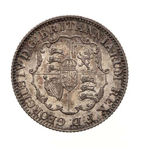 Coin - 1/8 Dollar, British West Indies, 1822