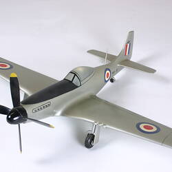 Model of CAC Mustang aeroplane