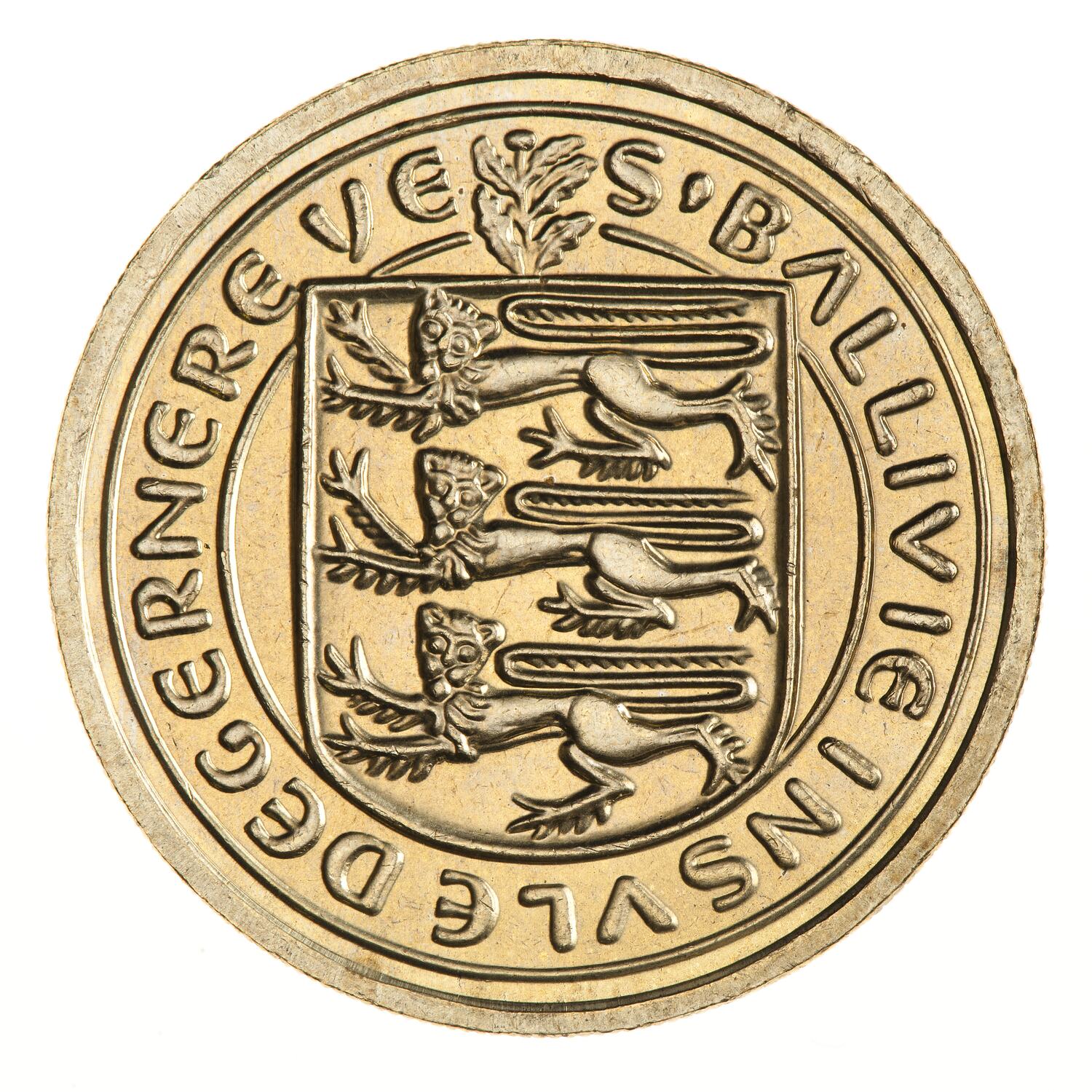 Coin 1 Pound, Guernsey, Channel Islands, 1981