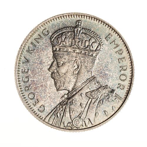 Proof Coin - 1/4 Rupee, Mauritius, 1934