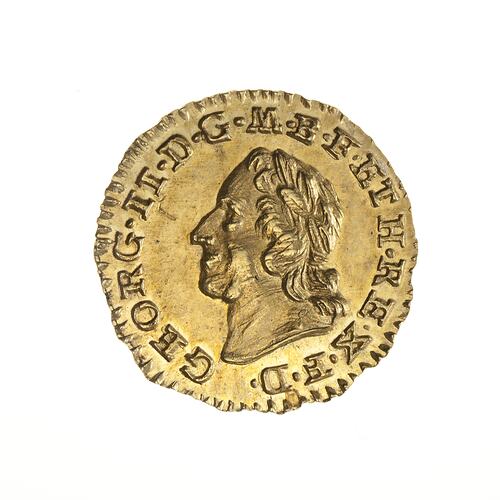 Coin - 1/2 Thaler, Hannover, Germany, 1754