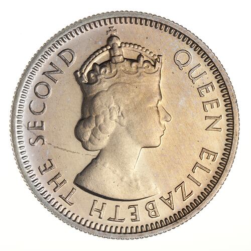 Proof Coin - 10 Cents, Malaya & British Borneo, 1953