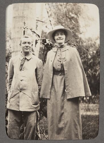 World War I, Portrait of Sister Lil Mackenzie with a Friend, Egypt, 1915-1917