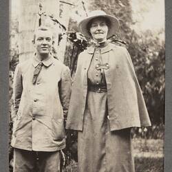 World War I, Portrait of Sister Lil Mackenzie with a Friend, Egypt, 1915-1917