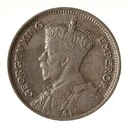Coin - 6 Pence, New Zealand, 1936