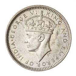 Coin - 10 Cents, Malaya, 1945