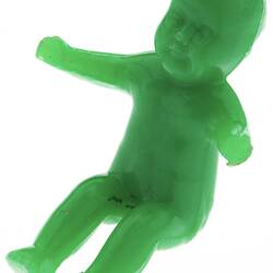 Doll - Green Plastic