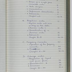 Report - Monash University, Network Analyser, 1967