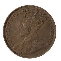Coin - 1 Cent, Canada, 1913