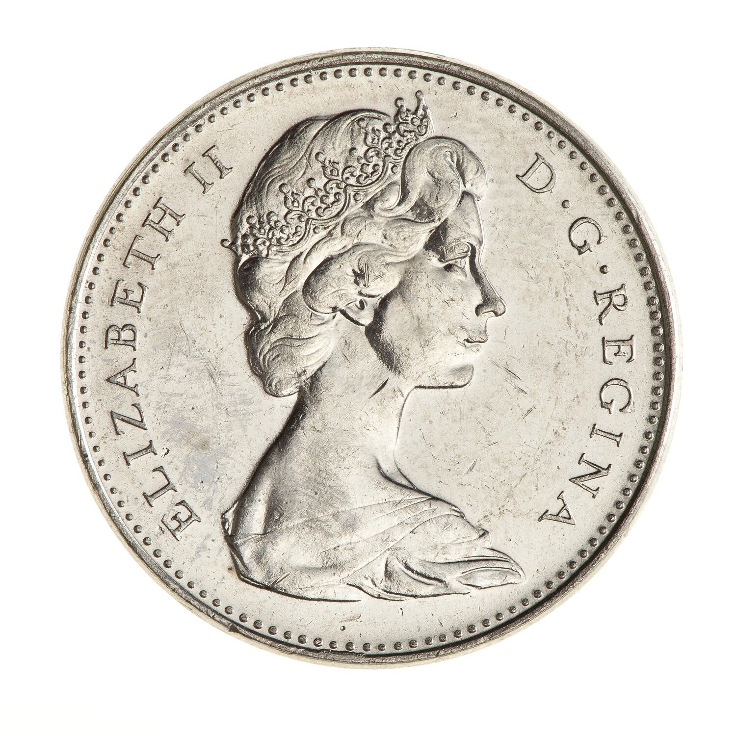 Coin 5 Cents Canada 1965