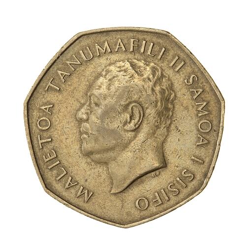 Coin - 1 Tala, Samoa, 1984