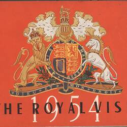 Booklet - The Royal Visit, Commonwealth of Australia, 1954