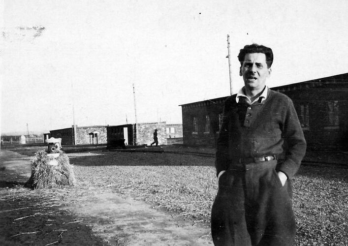 Commandant Mikolaj Lawrow, Displaced Persons Camp A1 Heerte, Germany, 25 Mar 1946