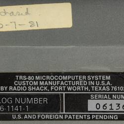Expansion Interface - Radio Shack TRS-80, 1978
