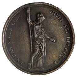 Medal - Promulgation of the Civil Code, France, 1804