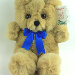 Teddy Bear - Jakas Soft Toys, 'Dudley Bear', Gold, Melbourne, circa 1990s