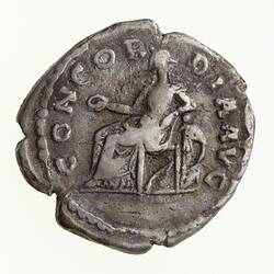 Coin - Denarius, Emperor Hadrian for Sabina, Ancient Roman Empire, 128-137 AD