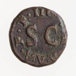 Coin - Quadrans, Emperor Augustus, Ancient Roman Empire, 9 BC