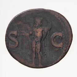 Coin - As, Emperor Claudius, Ancient Roman Empire, 50-54 AD