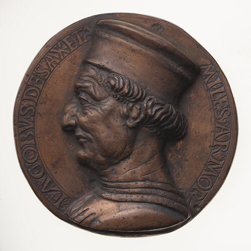 Electrotype Medal Replica - Giacomo Sasseta