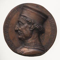Electrotype Medal Replica - Giacomo Sasseta