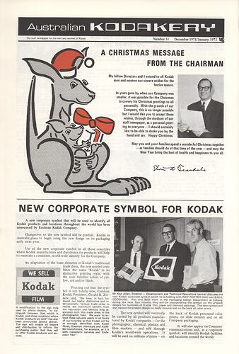 Newsletter - 'Australian Kodakery', No 31, Dec 1971 - Jan 1972