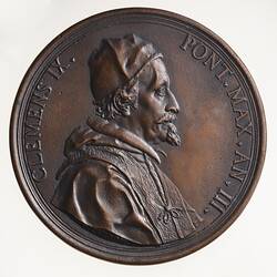 Electrotype Medal Replica - Pope Clement IX