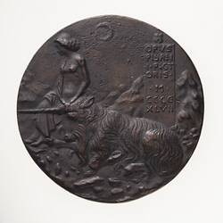 Electrotype Medal Replica - Cecilia Gonzaga, 1447