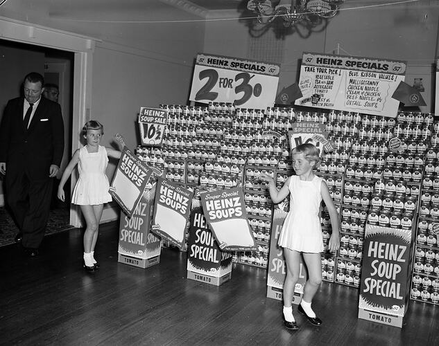 H.J. Heinz Company, Soup Display, Victoria, 16 Apr 1959