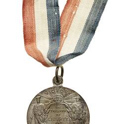 Medal - Children's Peace, Great War, Department of Defence, Australia, 1919