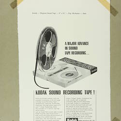 Scrapbook - Kodak Australasia Pty Ltd, Advertising Clippings, 'Magnetic', Coburg, 1970