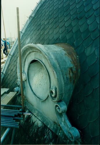 Photograph - Ventilator in Dome before Restoration, circa 1993