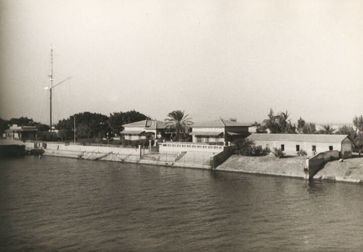 Suez Canal,  P&O 'S.S. Strathaird', Sept-Oct 1960