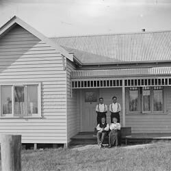 Family and New House, circa 1910s