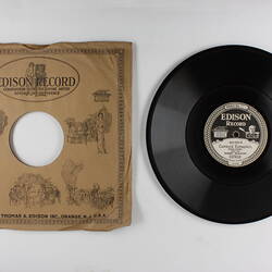Disc Recording - Edison, Double-Sided, 'Caprice Espagnol' & 'Souvenir', 1919-1929.