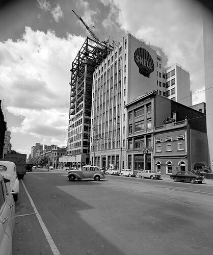 Shell Co, Building Construction, Melbourne, 09 Dec 1959