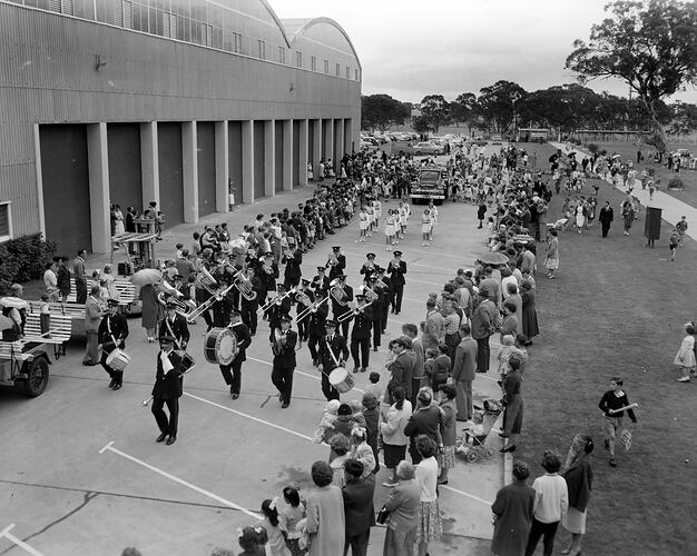 H.J. Heinz Company, Marching Band, Dandenong, Victoria, 12 Dec 1959