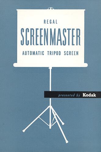 Cover page with image of projection screen.
