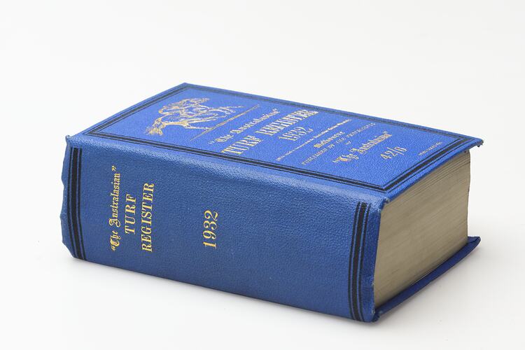 Book - The Australasian Turf Register, 1932