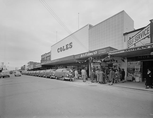 H. G. Palmer Pty Ltd, Shop Exterior, Melbourne, Victoria, Oct 1958