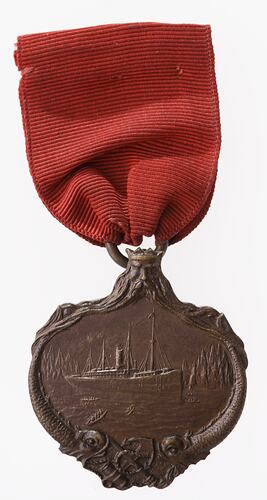 Medal - RMS Carpathia, SS Titanic, New York, United States of America, 1912 - Obverse