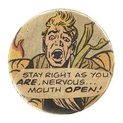 Badge - Stay Right As You Are - Obverse