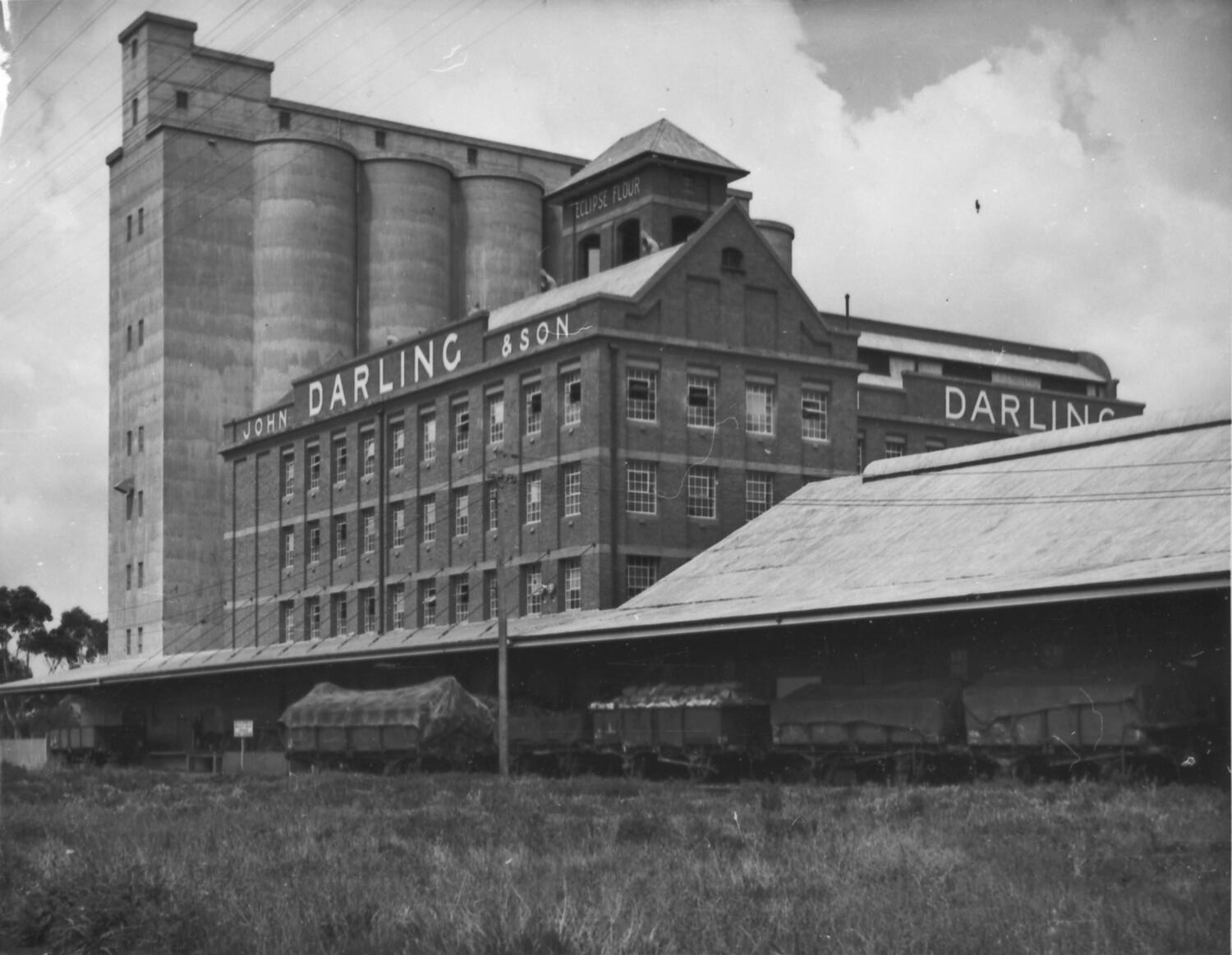 Photograph H.V. McKay Massey Harris, John Darling Flour Mill, Albion