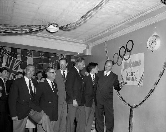 Social Function, Olympic Games, Melbourne, Victoria, 1956