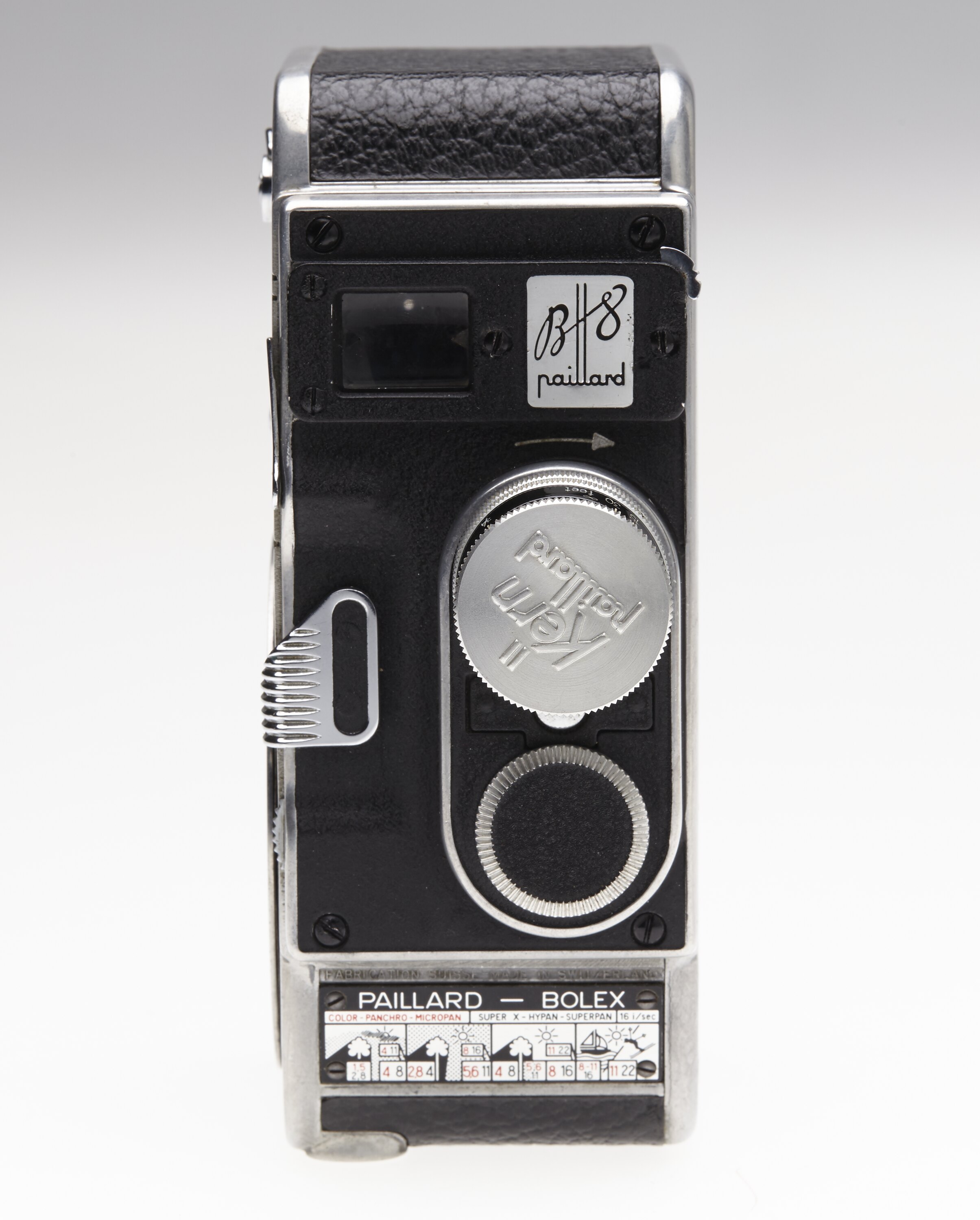 Movie Camera - Paillard Bolex, 'B8 Cine', Switzerland, 1953