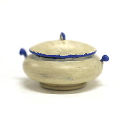 Pot with Lid - Lead, McArthur Family Doll's House, circa 1950s