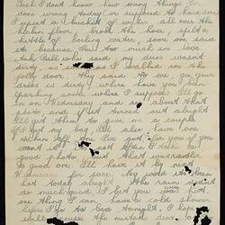 Letter - Page 2, Roma Wright to Roy, Personal, 1941-1945